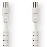 Nedis Coax kabel - - 2 meter (Digitaal, 120 dB, Wit)