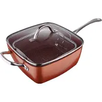 San Ignacio Optimum Copper 24x24 Cm Koekenpan