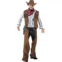 Smiffys Mooi cowboy kostuum Willem heren-M