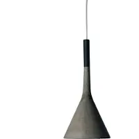 Foscarini Hanglamp Aplomb, dimbaar, alu / grijs / zink, Keuken, Beton, Design, hanglamp