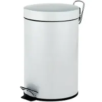 kela Prullenbak Monaco Pedaal 3L White