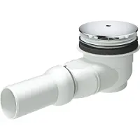 GROHE - Afvoergarnituur voor douchebak, horizontale afvoer, chroom 49534000