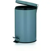 kela Keuken Afvalemmer - Metaal - 12 l - Grijs