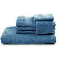 Woodynox Royal Touch handdoek 50x100 cm, ocean