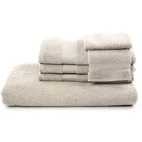 Woodynox Royal Touch douchelaken 65x125 cm, linen