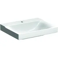 Geberit Xeno2 wastafel 60x48x14cm met kraangat zonder overloop KeraTect wit 500530011