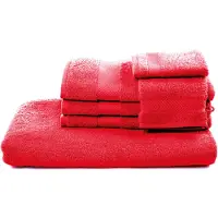 Woodynox Royal Touch gastendoek 40x70 cm, scarlet