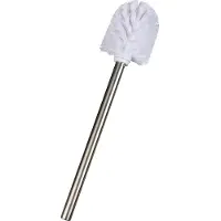 Wenko Toiletborstel met roestvrijstalen handvat, mat, diameter 8 x 35 cm