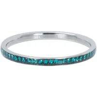 Ixxxi Vulring Zirconia Turquoise Zilver | Maat 19