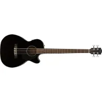Fender CB-60SCE Elektro-akoestische Bass Zwart