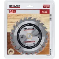 Kreator Zaagblad voor Hout 185x30x2.2mm 24T