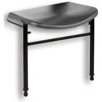 Handicare dubbele hulppootset voor douchezitting antraciet ral 7028 LI2214201111