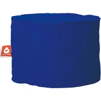Whoober zitzak poef "Rhodos" outdoor kobalt blauw - Wasbaar - Geschikt voor buiten