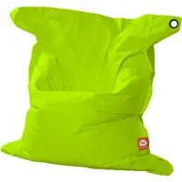 Whoober rechthoek zitzak "St. Tropez" XL outdoor limoen groen - Wasbaar - Geschikt voor buiten