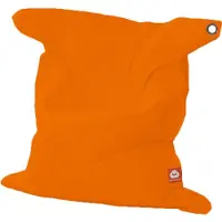 Whoober rechthoek zitzak "St. Tropez" XL outdoor oranje - Wasbaar - Geschikt voor buiten