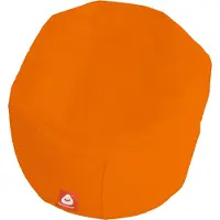 Whoober ronde zitzak "Ibiza" L outdoor oranje - Wasbaar - Geschikt voor buiten
