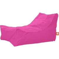 Whoober loungestoel zitzak "Bali" outdoor fuchsia - Wasbaar - Geschikt voor buiten
