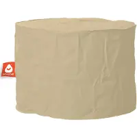 Whoober zitzak poef "Rhodos" outdoor beige - Wasbaar - Geschikt voor buiten