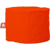 Whoober zitzak poef "Rhodos" outdoor donker oranje - Wasbaar - Geschikt voor buiten