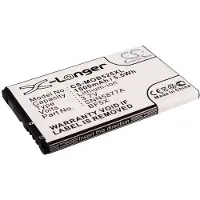 123accu Motorola BF5X / SNN5877A accu (1500 mAh, huismerk)