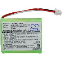 123accu Omron BAT-2000 / HXA-BAT-2000 accu (2000 mAh, huismerk)