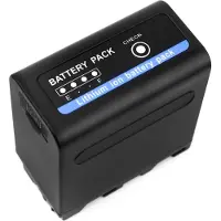 123accu Hitachi XL-B2 / XL-B3 / NP-F10 accu (10200 mAh, huismerk)