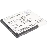 123accu Texet AK-C145 / TM-D222 accu (900 mAh, huismerk)