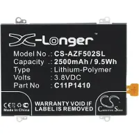 123accu Asus C11P1410 / 0B200-01210100 accu (2500 mAh, huismerk)