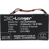 123accu Asus C11-P03 accu (5100 mAh, huismerk)