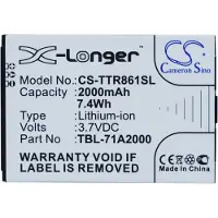 TDR TP-Link TBL-71A2000 accu (2000 mAh, huismerk)