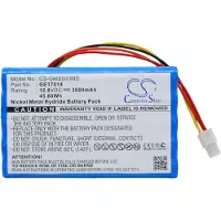 123accu GE 17014 / B11221 / AMED2002 accu (12 V, 3800 mAh, huismerk)