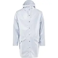 Rains Long Jacket 1202 Jas - Metallic Ice Grey