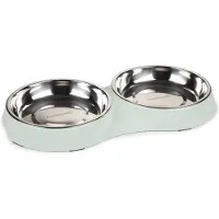 Beeztees Smickle - Dinerset Kat - Mint - 35x18x3 cm - 2x 420 ml