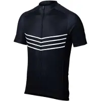 Bbb Cycling Fietsshirt Heren Korte Mouw ComfortFit - Wielershirt Heren Korte Mouw - Comfortabel en Sneldrogend Wielrenshirt Heren - Zwart - Maat S - BBW-250