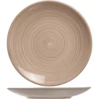 C&T Cosy & Trendy Turbolino Dessertbord - Ø 22 cm - Bruin - Set-6