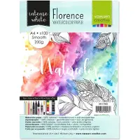 Sans marque A4 Aquarelblok schetsboek 100 vellen 200 grams 21 x 30 cm - Aquarel papier - Aquarelblokken/tekenblokken - Hobby/schildermateriaal