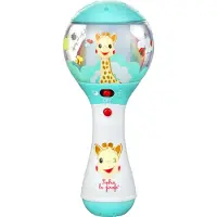 Sophie La Girafe Sophie de giraf Shake Shake Rammelaar - Muziekrammelaar - Babyspeelgoed - Elektrisch - Met bewegingsdetector - Vanaf 3 maanden - 16.4x6.9x6.9 cm