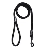 Rebel Petz Hondenriem - Trainingslijn - Zwart - L - 12 mm x 140 cm