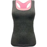 Magic bodyfashion Active Bra Top - Grey/Pink Lemonade - Maat M