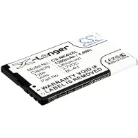123accu Texet BL-4U / BL-4UV / MP-S-V accu (3.7 V, 1200 mAh, huismerk)