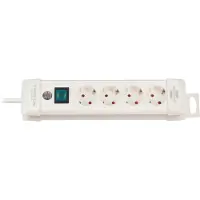 Brennenstuhl Stekkerdoos Premium-line 4-voudig Wit 1,8 Meter