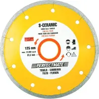 Perfectmate EPC0615 S-Ceramic Diamantschijf | Voor Tegels | 125 mm - EPC0615