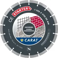 Carat DIAMANTZAAG UNIVERSEEL Ø300x20,00MM, CE STARTER - CES3002000