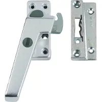 Axa Raamsluiting met nok drukknop afsluitbaar links opbouw F1 3320-61-91/6