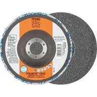 PFERD Schuurwiel - - POLINOX - 125mm - Middelharde - Afwerking roestvrij staal