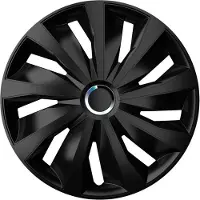 Autostyle 4-Delige Wieldoppenset Grip Pro 15-inch zwart