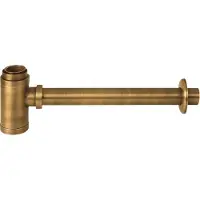 Teakea Klassieke messing sifon - 1 1/4 inch 27 cm