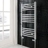 Eastbrook Wendover gebogen handdoekradiator 50x160cm 470W chroom