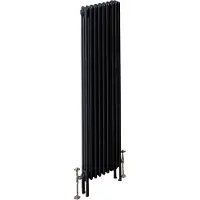 Eastbrook Rivassa 3 koloms verwarming 180x38,3cm Antraciet 2084 watt