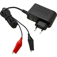 ABC-led Accu Lader 14,4 Volt - Krokodillenbek